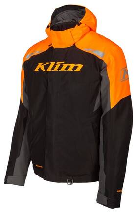 Klim 3162-000-140-009 Rift Black Strike Orange Jacket Size Large