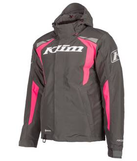 3162-000-140-700 Klim Inch Rift Snowmobile Jacket Coat Gore-tex Thinsulate Gray/pink Womens Large