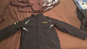3177-005-140-000 Klim Mens Klimate Insulated Snowmobile Jacket Black Size Large