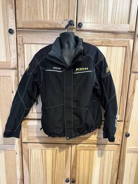 3177-006-140-005 Klim Klimate Parka Jacket Mens Black-asphalt Large 3177 Gore-tex Insulated Euc