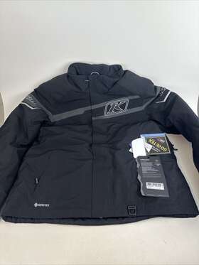 3177-006-150-006 Klim Klimate Jacket Xl Black - Metallic Silver Snowmobile Snow