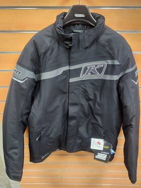 3177-006-240-006 Klim Mens Klimate Jacket Tall Size Large Black Metallic