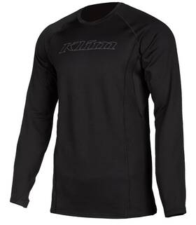 3198-003-140-000 Klim Aggressor Shirt 2.0 Base Layer Snowmobile Moisture Wicking Mens Lg - Black
