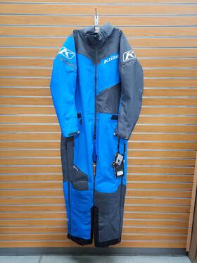 Klim 3262-003-150-625 Lochsa One-piece Xl Asphalt - Electric Blue Lemonade