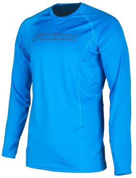 Klim 3356-007-150-218 Aggressor Shirt 1.0 Base Layer Snowmobile Moisture Wicking Mens Xl - Blue