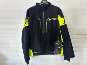 3371-006-130-501 Klim Tomahawk Snowmobile Jacket Shell - Black Hi-vis Medium Ships Free