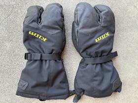 3384-000 Klim Tundra Glove Black-asphalt Size 3x-large