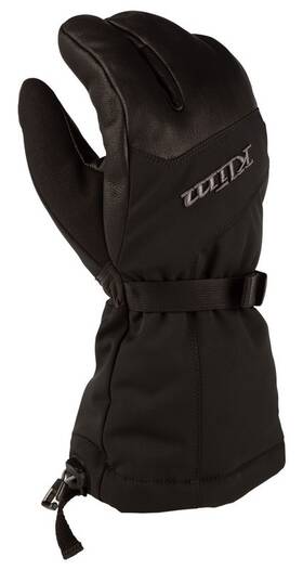 3384-001-170-005 Klim Tundra Black-asphalt Gauntlet Glove Size 3x-large