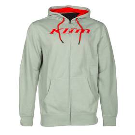 3708-000-130-647 Klim Shadow Zip Up Hoodie Mens Medium Gray