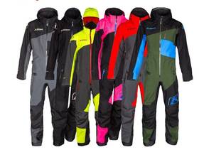 3790-000-140-000 Klim Ripsa One-piece Suit - Mono- Waterproof Goretex Snowmobile Black Lg/2x