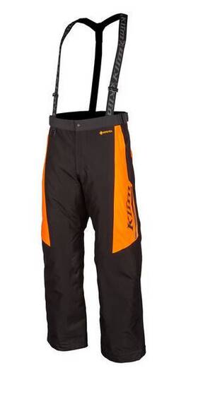 3804-002-150-009 Klim Kaos Pant/bib Xl Black - Strike Orange
