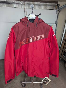 4040-s05-140-125 Klim Instinct Jacket Large Chili Pepper And Cabernet