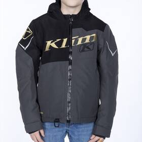 Klim 4040-y04-014-008 Youth Instinct Snow Winter Coat Jacket -black /metallic Gold - Large New