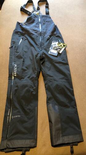 Klim 4045-003-150-005 Non-insulated Gore-tex Storm Bib Black X-large New
