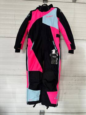 4058-001-340-239 Klim Womens Vailslide Insulated Monosuit Crystal Blue/knockout Pink L - Short 4058-001-340-239 Klim Womens Vailslide Insulated Monosuit Crystal Blue/knockout Pink L - Short