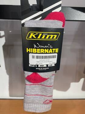 Klim 4078-000-120-600 Hibernate Sock Womens Gray/pink Small