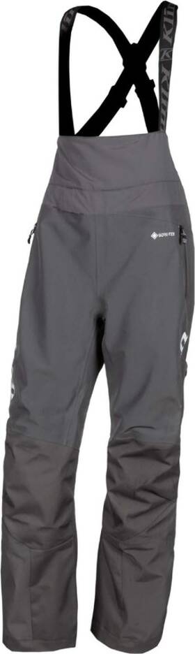 4089-003-340-660 Klim Womens Alpine Bib Asphalt Snowmobile Pants S Large