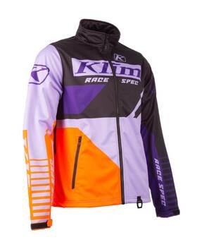 Klim 840273766520 Sample Youth Revolt Jacket -size Small- Lavender- Black