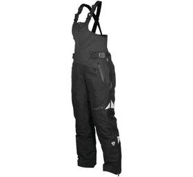 Mf19a-l74-xl Motorfist Empress Black Waterproof Snow Bibs Womens Size Xl