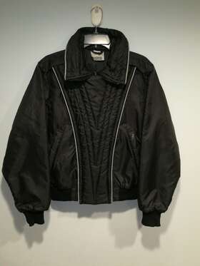 Mj6201 Mustang Vintage Buoyant Snowmobile Wear Mj 6201 Mens Size M Bomber Jacket Black