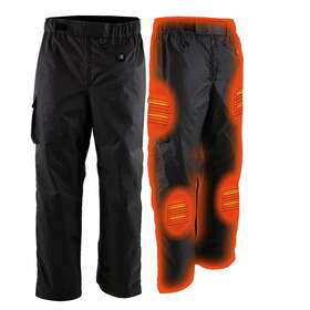 Nexgen Heat Nxm5715set-black Nxm5715set Men Black Winter Thermal Heated Pants For Ski Snow And
