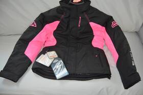 Pivot 3121-0736 3 Womens Jacket Insulated Waterproof 300d Poly Black/pink Small