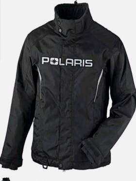 283300002 Polaris Mens 3xl Xxl Ripper Snowmobile Jacket Snocross Waterproof Coat Black