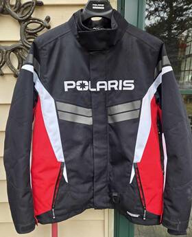 283300206 Polaris Mens Tech54 Northstar Snowmobile Jacket Red Sz Large Nwt