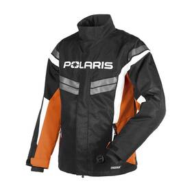 283300302 Polaris Mens Tech54 Northstar Snowmobile Jacket Waterproof Insulated Warm Orange