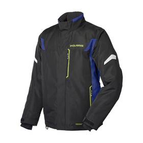 283300802 Polaris Mens Tech54 Titan Snowmobile Jacket Snocross Waterproof Insulated Blue