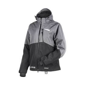 283301703 Polaris Womens Tech54 Switchback Snowmobile Jacket Snocross Dwr Grey/black