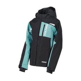 283304609 Polaris Youth Tech54 Switchback Snowmobile Jacket Snocross Waterproof Teal