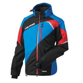 286142602 Polaris Tech54 Switchback Snowmobile Jacket Waterproof Breathable Blue/red