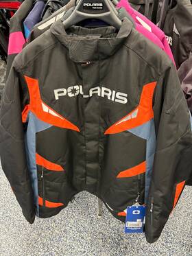 Polaris 286242812 Northstar Jacket - Mens 2xl Black/orange