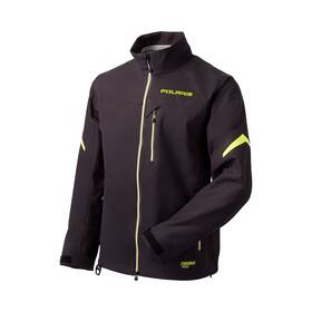Polaris 286243602 Mens Tech54 Apex Jacket Black/lime - S