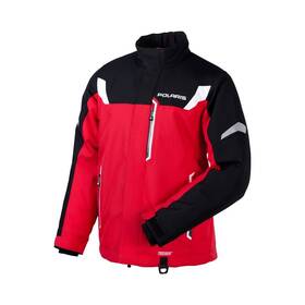 Polaris 286450706 Mens Tech54 Titan Jacket Insulated Waterproof Tear Resistant Red/black