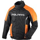 286501809 Polaris Black Jacket Xl Ripper Snowmobile Mens Orange