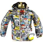 4405972518 Printed Snowmobile -team Kids Ski Jacket Sz Doo 6
