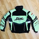 Rn44096 Artic Cat Arctic Team Snowmobile Jacket Sponsored Moto Tassinari