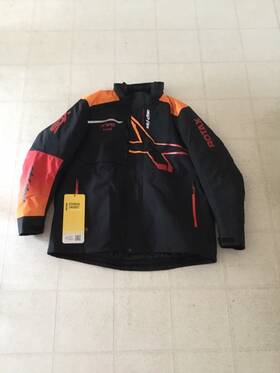 Ski Doo 2882931406 Manteau Exodus X Team Edition Jacket Men S 2xl Blk Rouge Red