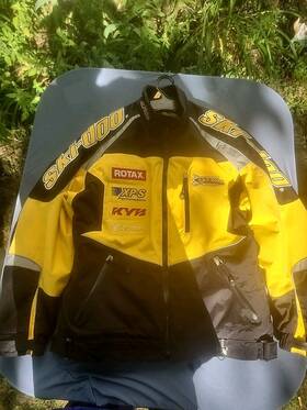 440402 Ski-doo Mens X-team Race Edition Jacket Medium 2007 Winter-j Vintage
