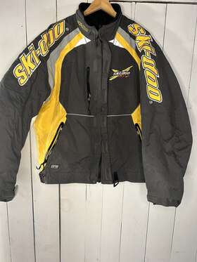 440425 Ski-doo Anorak X Team Snowmobile Gray Jacket Men S Xl