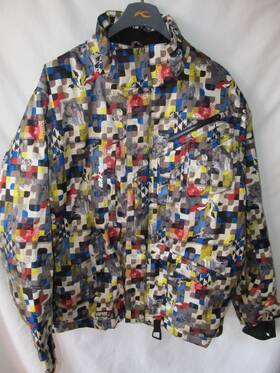 Ski-doo 440543 Brp Ski-doo Snowmobile Snow Full Zip Jacket Primaloft Recco Waterproof Mens L