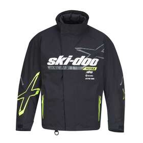 4408940626 Ski-doo Mens X-team Jacket Hi-viz Yellow 440894