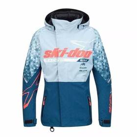 Ski-doo 4408950981 Skidoo X-team Jacket Ladies Light Blue 4408951281