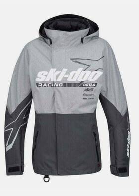 Ski-doo 4408951227 Skidoo X-team Jacket Ladies 2xl Heather Grey