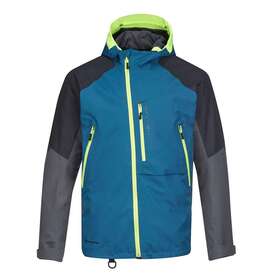 4409190919 Ski-doo Mens Large Blue Teal Helium Jacket Waterproof Windproof Coat
