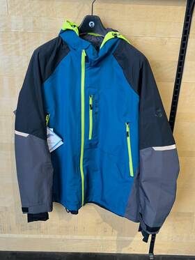 4409191419 Ski-doo Mens Helium Snowmobile Jacket Blue 2xl Brand New