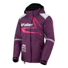 4409450942 Ski-doo Womens X-team Snowmobile Jacket Warm Water Resistant Deep Purple
