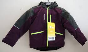 4409522842 Ski-doo Teensft Sz 8 Deep Purple Particle Waterproof Winter Snow Jacket 210